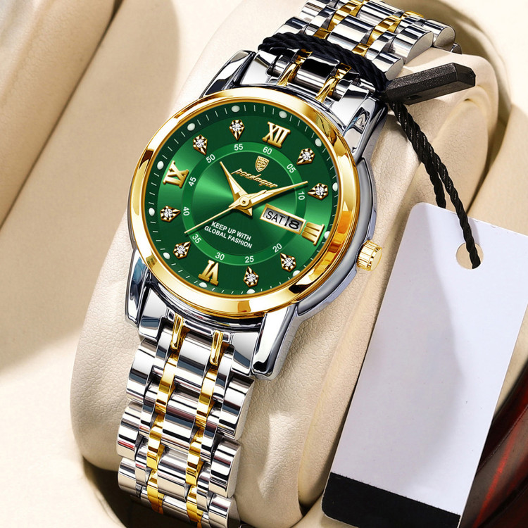 Жіночий годинник POEDAGAR green