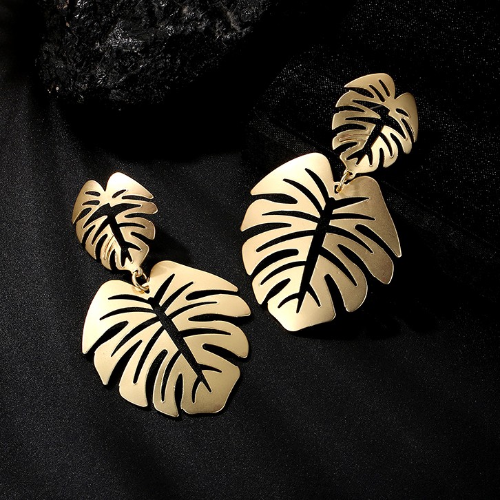 Сережки позолочені №18030 