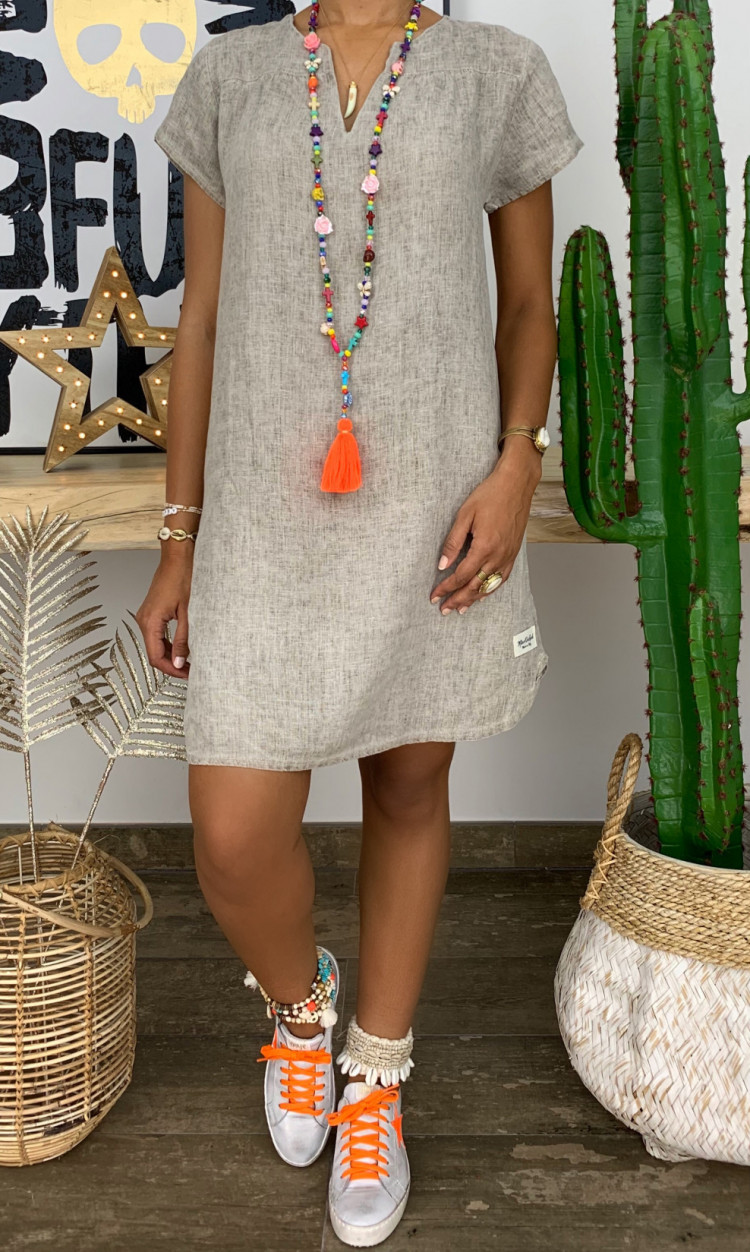 Плаття "Gaell" gray