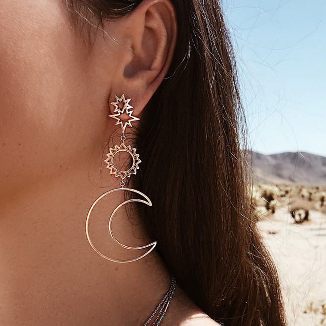 Сережки позолочені №16255 