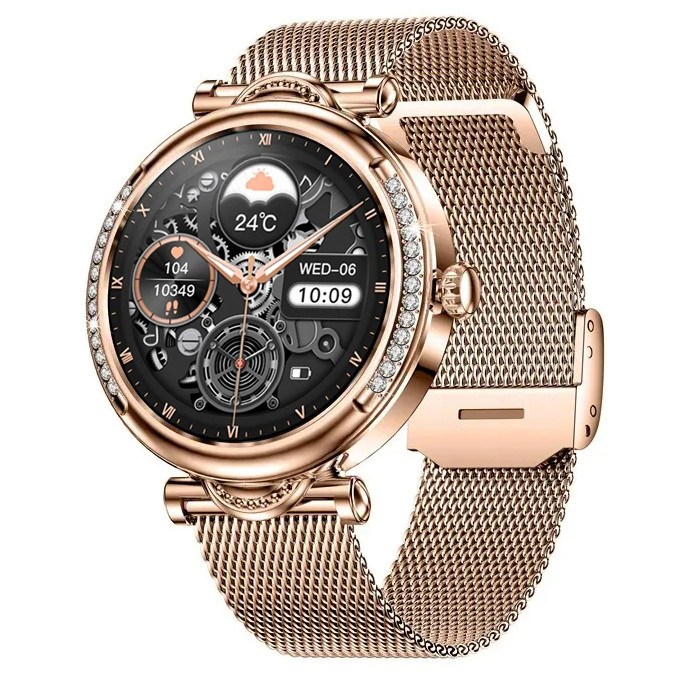 Смарт-годинник Women's Smart Device 11 gold steel 