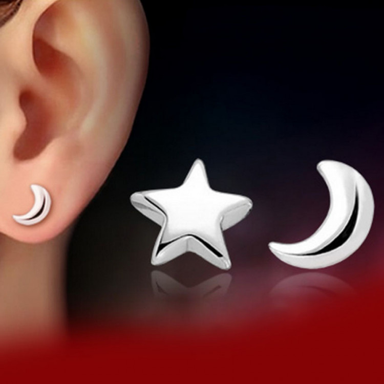 Сережки покриття срібло №8734 