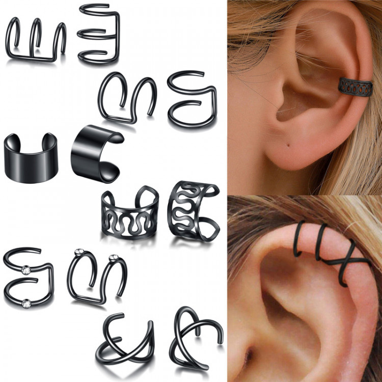 Набір каф покриття чорний титан №126-09