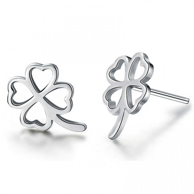 Сережки покриття срібло №23033 