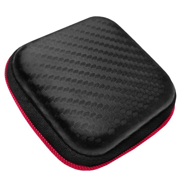 Чохол для навушників Black Carbon 7х7 см 