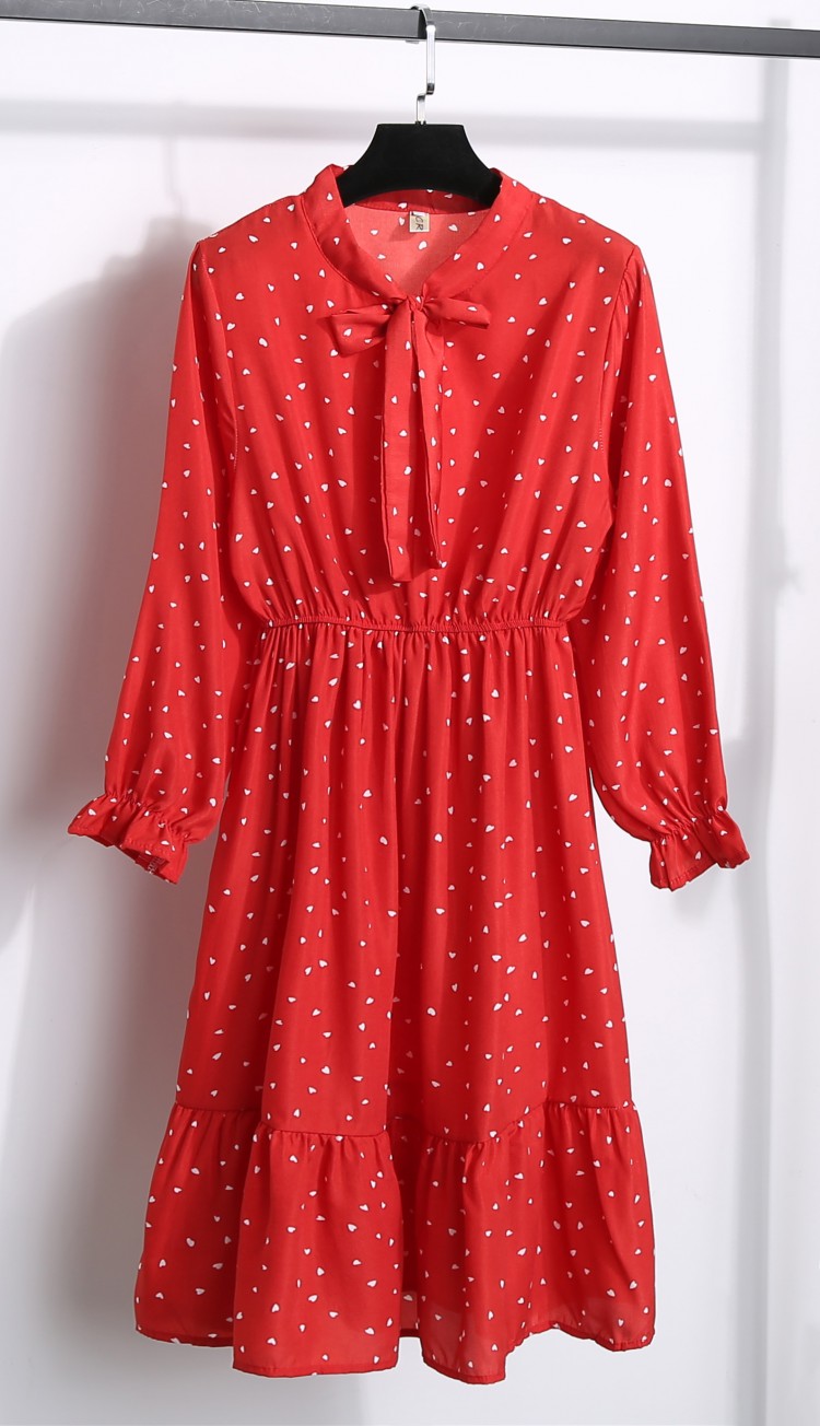 Плаття "Eustoma" red