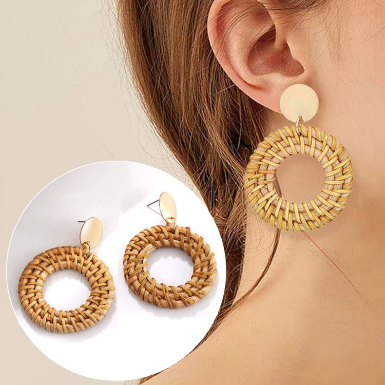 Сережки позолочені №126-12