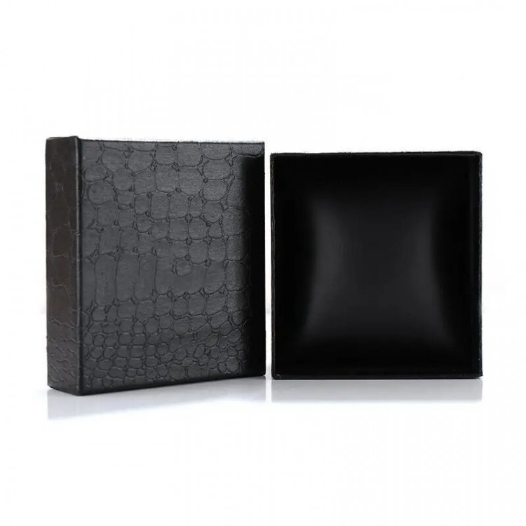 Подарункова коробочка 8х8 см black  - 