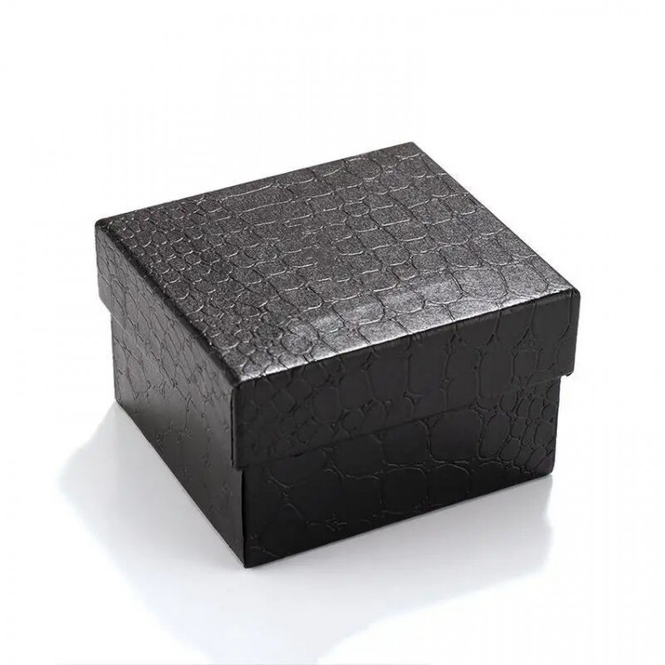 Подарункова коробочка 8х8 см black  - 