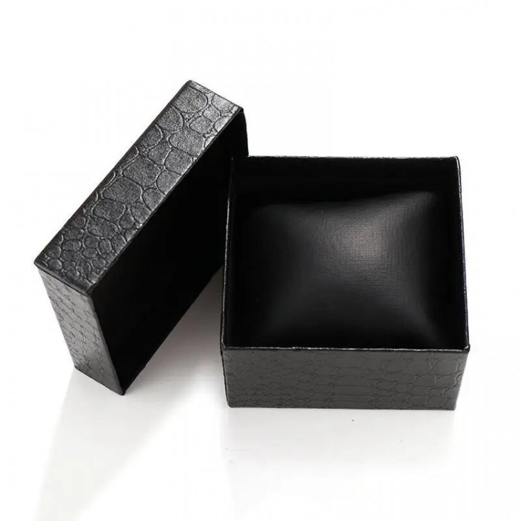 Подарункова коробочка 8х8 см black  - 