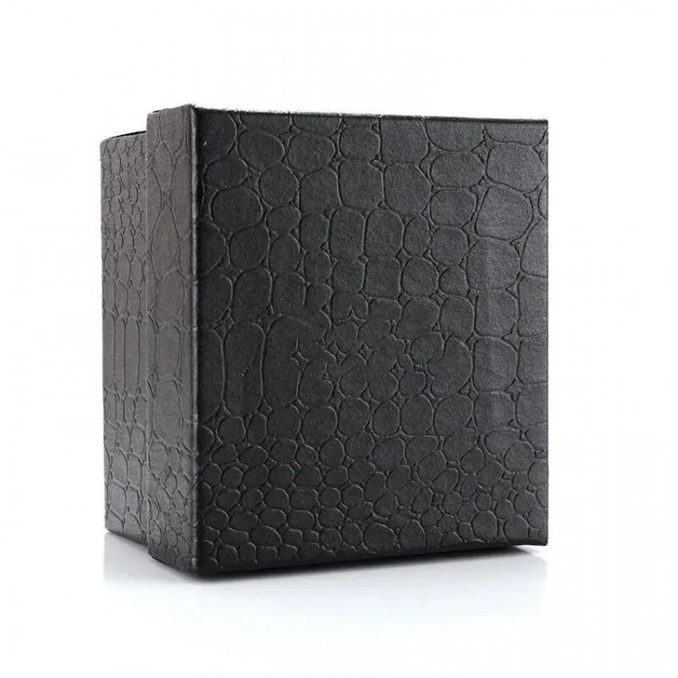 Подарункова коробочка 8х8 см black  - 