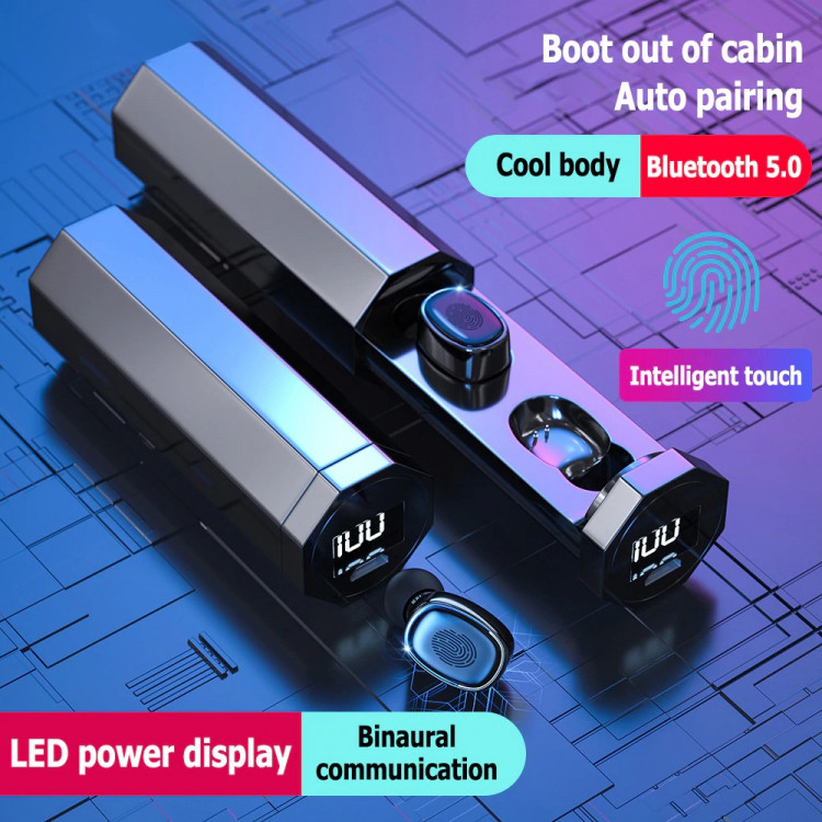 Навушники Bluetooth Air Music 60 black 