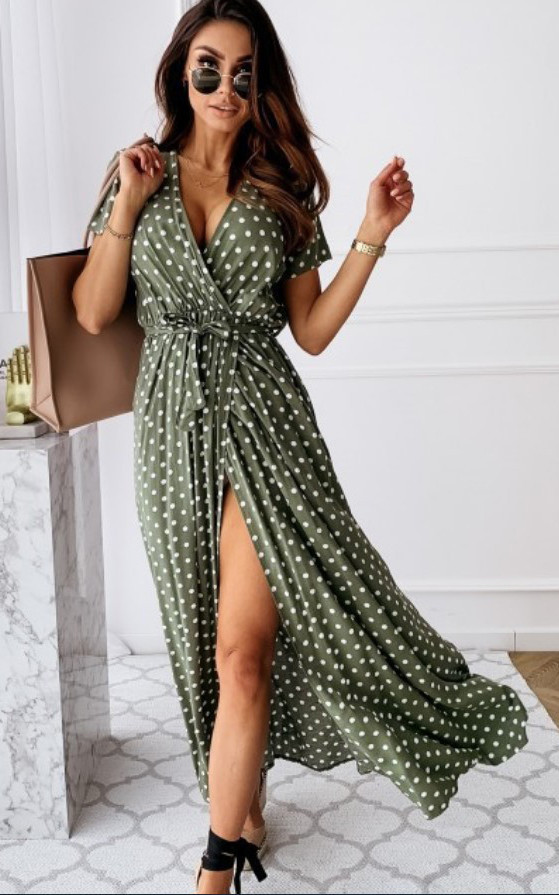 Плаття "Agnis" green