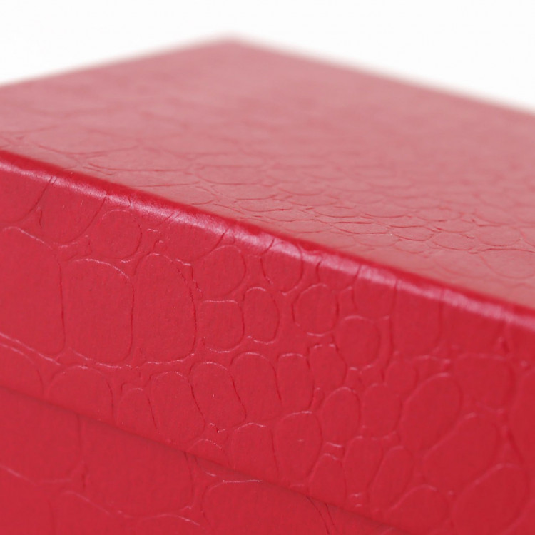 Подарункова коробочка 8х8 см red - 