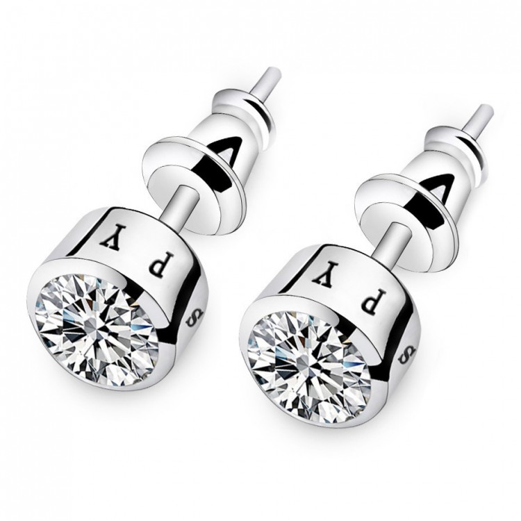 Сережки покриття срібло №12024 