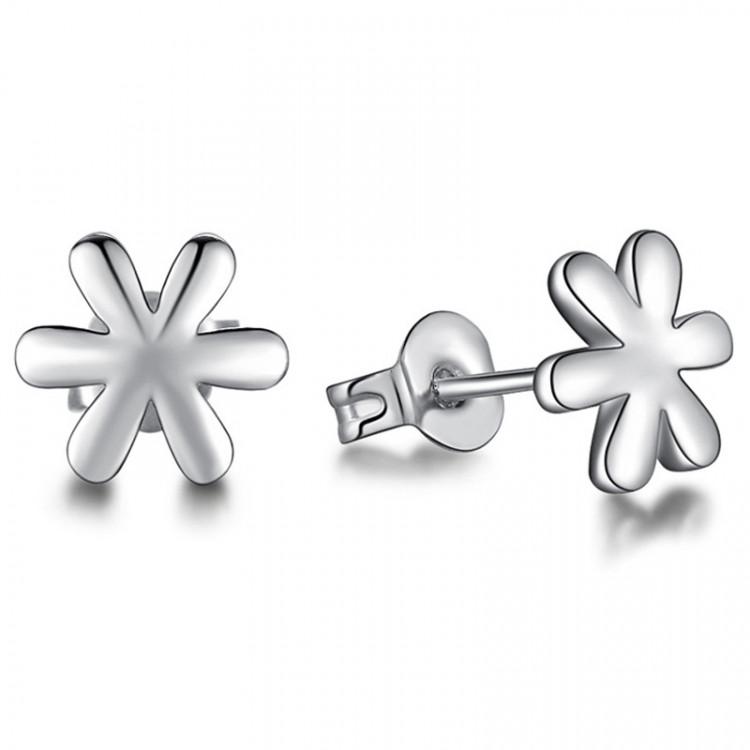 Сережки покриття срібло №23040 