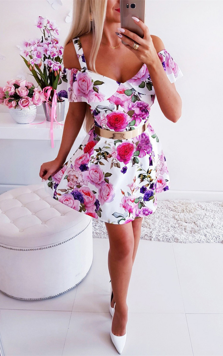 Плаття "Donatini" white 