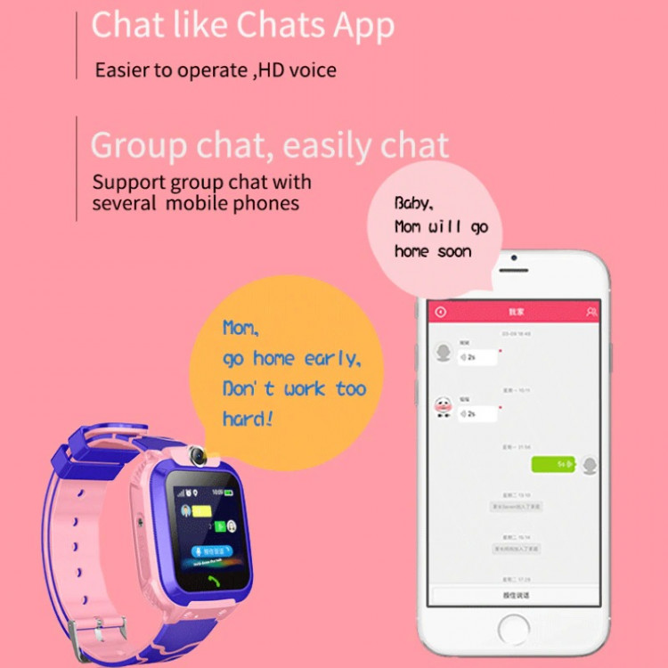 Дитячий смарт-годинник з GPS 4 rose  - 