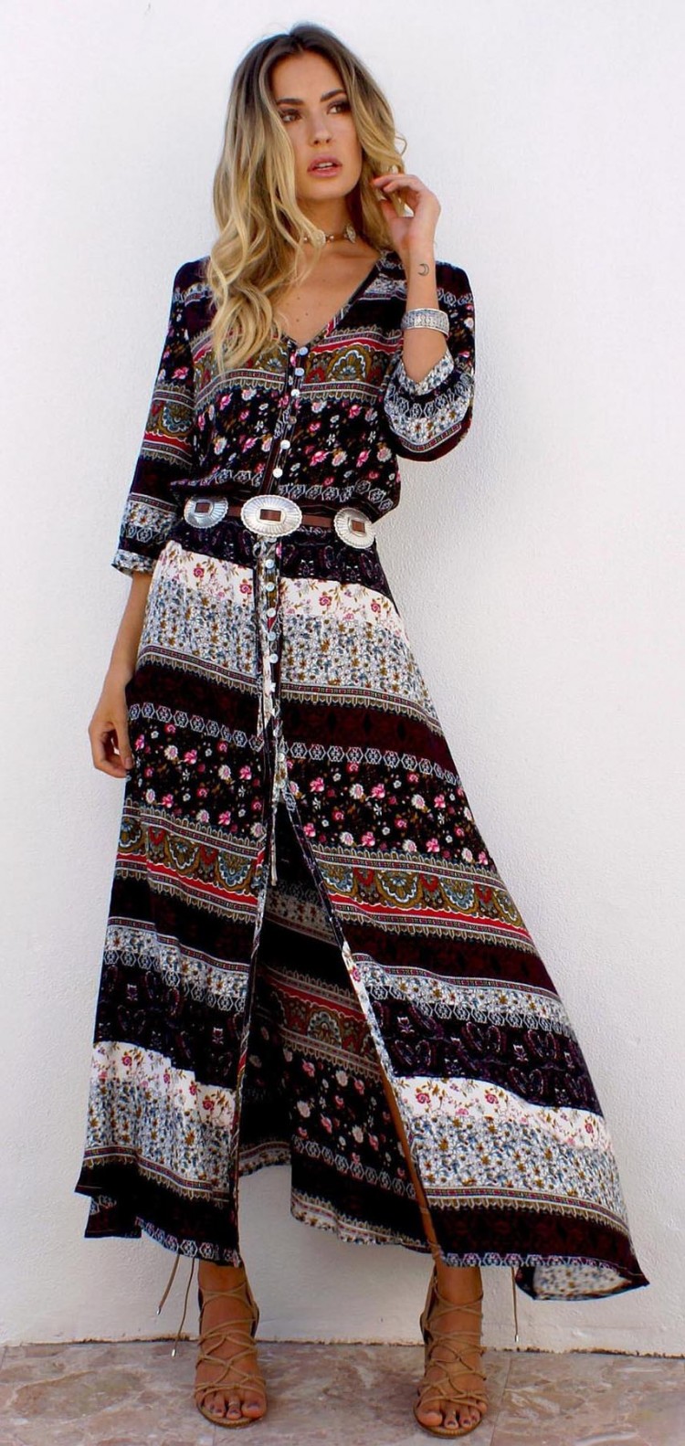 Плаття "Calathea" dark-blue