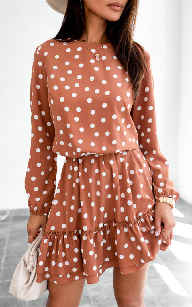 Плаття "Hyakinze" brown