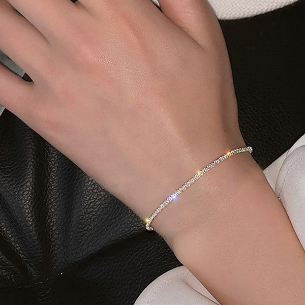 Браслет покриття срібло №132-23