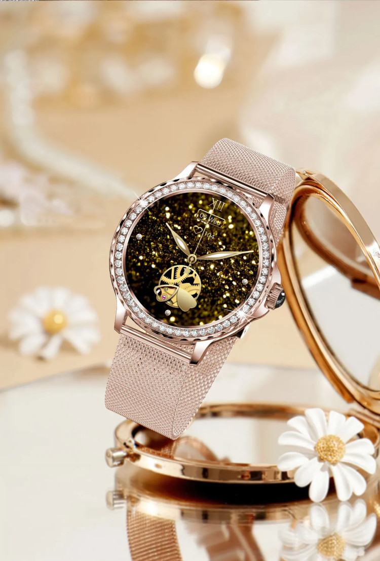 Смарт-годинник Women's Smart Device 13 silver steel, 2 ремінці - 