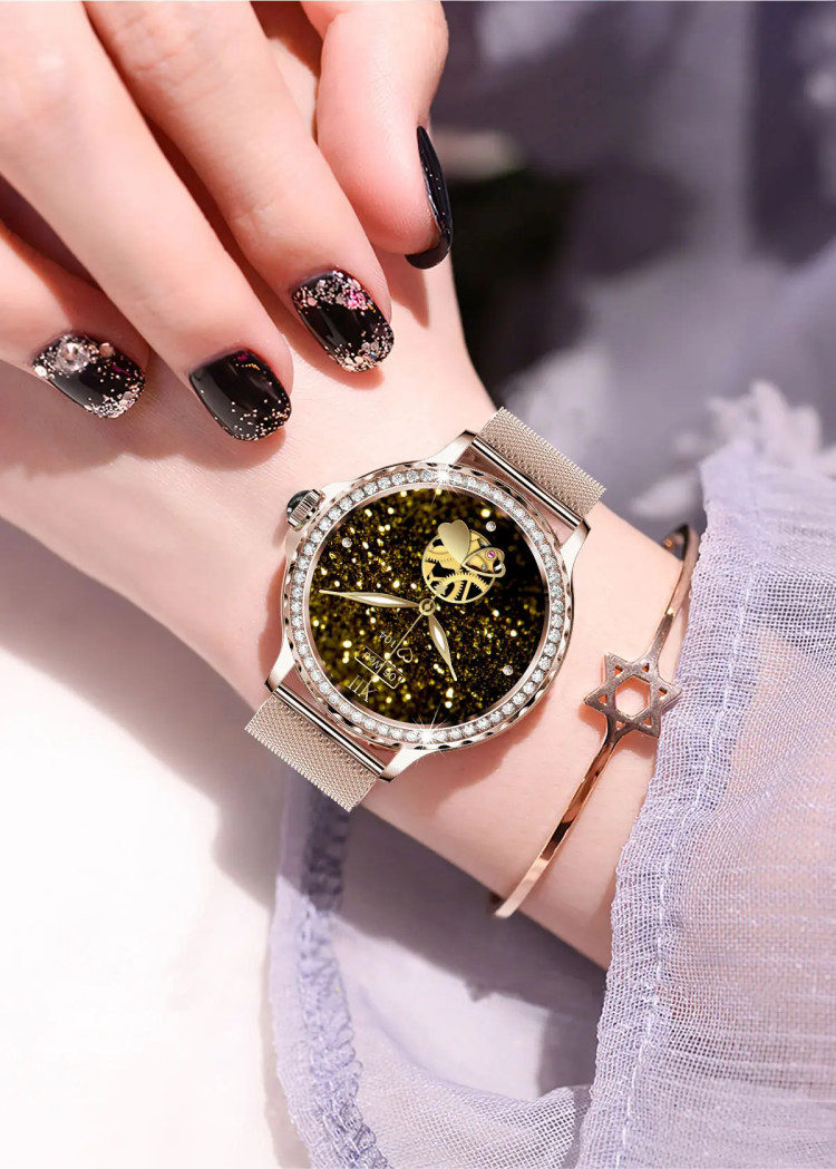 Смарт-годинник Women's Smart Device 13 silver steel, 2 ремінці - 