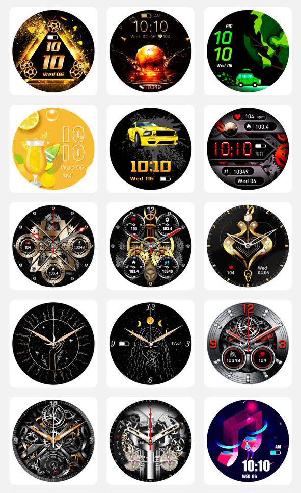 Смарт-годинник Women's Smart Device 13 silver steel, 2 ремінці - 