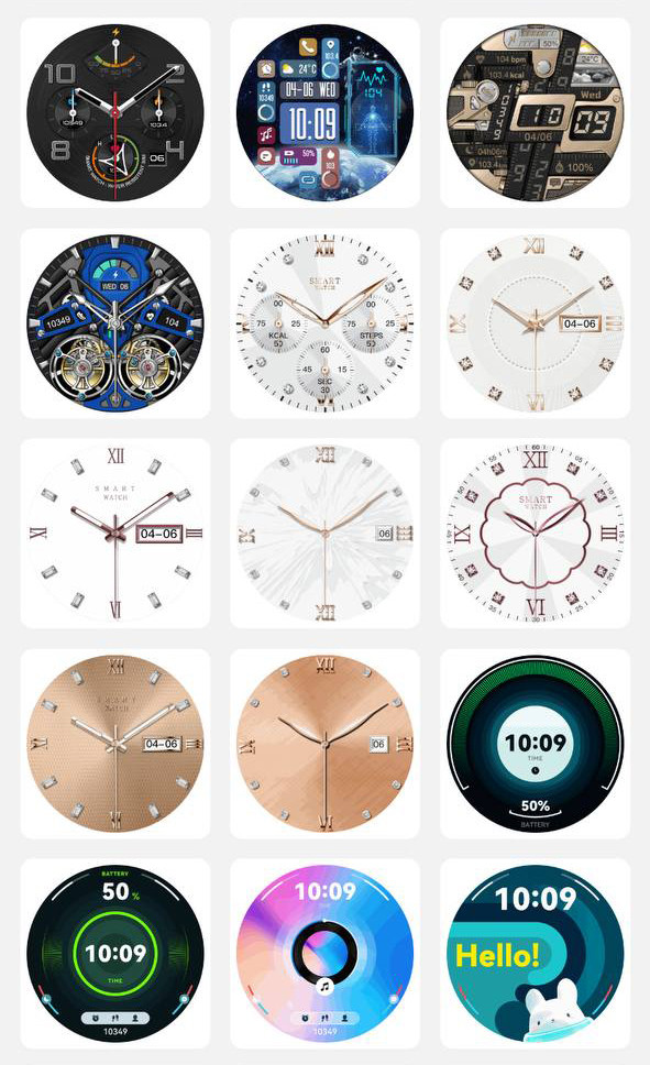 Смарт-годинник Women's Smart Device 13 silver steel, 2 ремінці - 