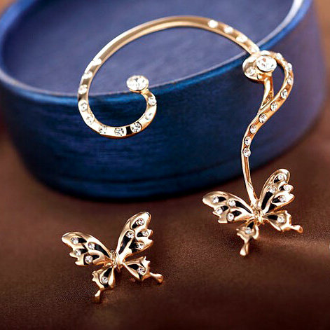 Кафа  позолочена з кристалами №09060