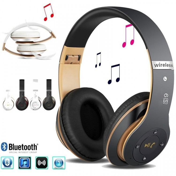 Навушники Bluetooth Air Music Bass 36 black 